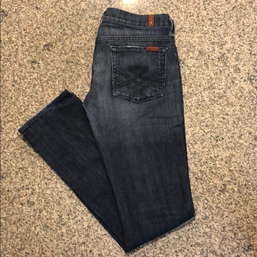 7 For All Mankind Edie Straight Leg Jeans